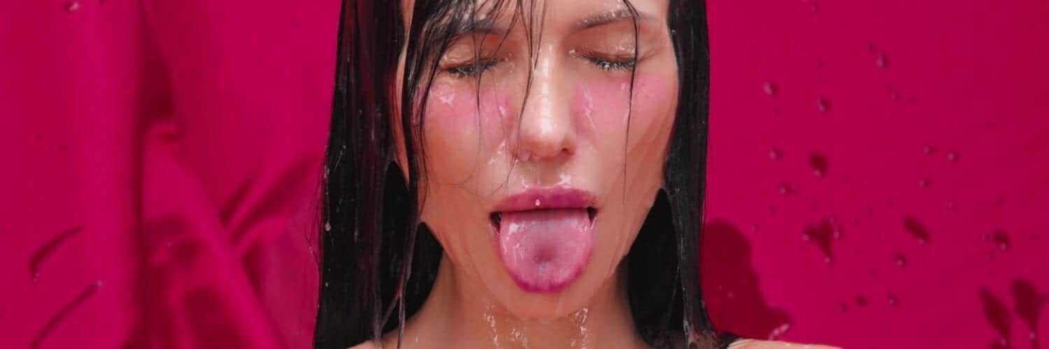 Sexy Sasha Rose ahegao facial